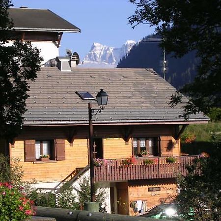 Chalet Peloton Abondance Extérieur photo