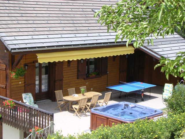 Chalet Peloton Abondance Extérieur photo